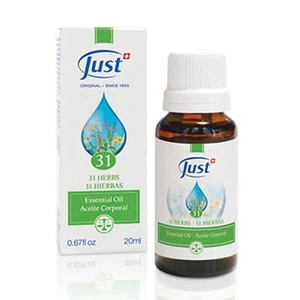 Swiss Just - Oil 31-20ml Bottle - Essential Oil Blend - Versatile Comfort for... - Picture 1 of 6
