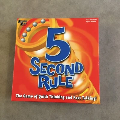 University Games 5 Second Rule Board Game - BOX-04475 - Image 1 of 4