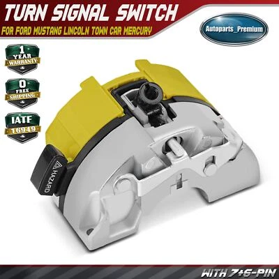 Interruptor de señal de giro para Ford Mustang Ranger Lincoln Mark VI Town Car Mercury Lynx Foto 1 de 4