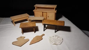 Puppenstuben Möbel zum herrichten - Bild 1 von 8