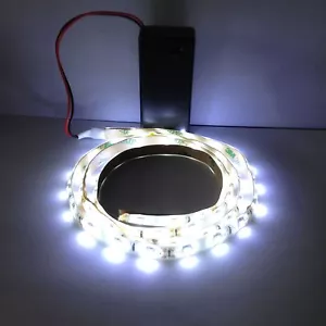 Modellino Paesaggio Ferroviario oo Gauge Luce Led Bianca, A Batteria 9V 500mm - Foto 1 di 1