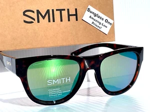 Smith Optics ROCKAWAY Tortoise ChromaPop POLARISIERTE grüne verspiegelte GLAS Sonnenbrille - Bild 1 von 19