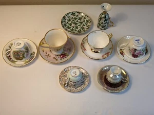 Lot Of 7 English/ Japan Asst Tea Cups Sets ROYAL ALBERT-Burton&Burton See Photos - Picture 1 of 24