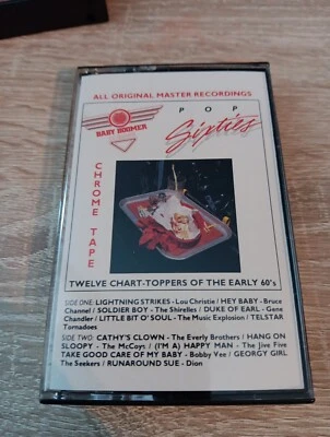 POP SIXTIES BABY BOOMER CLASSICS CASSETTE TAPE VINTAGE 1985 JCT-3112 EXCELLENT - Image 1 of 4