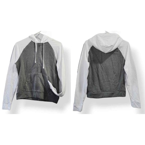 VETEMENTS Felpa con cappuccio Victoria's Secret ROSA 5th & Ocean donna cerniera intera piccola grigia bianca nuova senza etichette