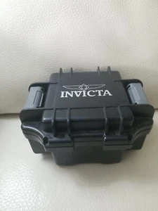 Invicta Watch Case 1 Watch Slot Pre-owned No Slot Cushion See Pictures - Picture 1 of 10