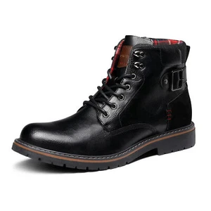 Bruno Marc Men's Boots Classic Boots Side Zpper Ankle Boots for Men - Picture 1 of 20