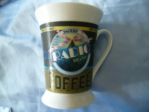 Kaffeebecher aus Porzellan,Radio Brand, neu,von NANA, 11,5 cm - Bild 1 von 5