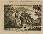 Imprimé antique-GENRE-TARTARE-OUZBÉKISTAN-RUSSIE-BANQUE-Anonyme-1793