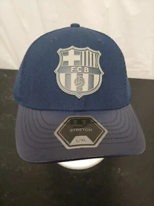 FCB-FC Barcelona Cap Hat Black Pro Football Club Barcelona (Soccer) onesize - Picture 1 of 3