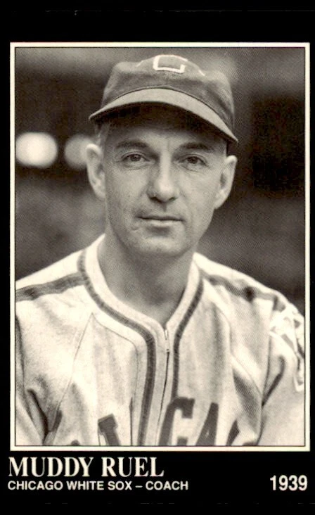 1991 The Sporting News Conlon Collection Muddy Ruel Baseball Cards #284 - Image 1 of 2