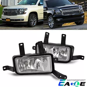 For 2015-2020 Chevy Tahoe/Suburban/GMC/Yukon XL Front Fog Light Pair w/Bulb - Bild 1 von 4