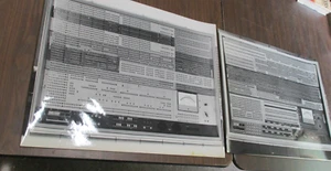 2 Large Black and White Photos of IBM ? Computers .. 24" x 20" & 24" x 19" - Photo 1/10