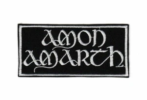 Amon Amarth Patch | Scum Swedish Melodic Death Metal Viking Metal Band Logo - Picture 1 of 2