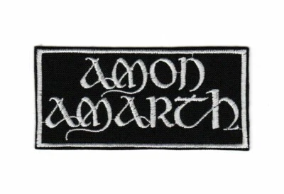 Amon Amarth Patch | Scum Swedish Melodic Death Metal Viking Metal Band Logo - Image 1 of 2