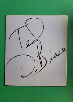 Ted Dibiase Hand Signed Japanese Shikishi Board Autographed Signature WWE AJPW - Image 1 of 2