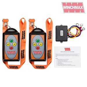 WINCHMAX WINCH REMOTE WIRELESS TWIN HANDSET*12 VOLT or 24 VOLT*BRAND NEW DESIGN - Picture 1 of 4