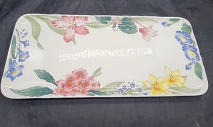 Villeroy und Boch Flora Bella großes Sandwich Tablett/Servierplatte 13,5" x 6 - Bild 1 von 7