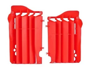 PERSIANAS RADIADOR HONDA PROTECTORES RUEDA CRF 450 R 2013 - 2014 ROJO POLISPORT motocross - Imagen 1 de 1