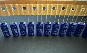10X ELXY250ELL471MJ20S Nippon LXY 470uF 25V 10x20 Electrolytic Radial Capacitor - Picture 1 of 2