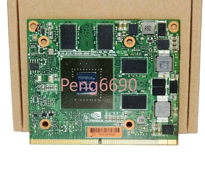 NEW HP EliteBook 8570W Nvidia Quadro K1000M 2GB Graphics Card 010176C00-600-G - Image 1 of 4