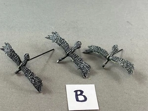 3x ESCALA WARMASTER Carrion Birds Buitre No Muerto Ala de Afeitar Warhammer METAL - Imagen 1 de 16