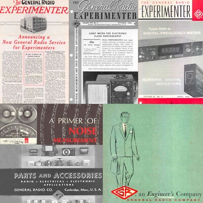 **Digital Scans** PDF ~ General Radio Experimenter Manuals - Over 500 Documents - Image 1 of 4