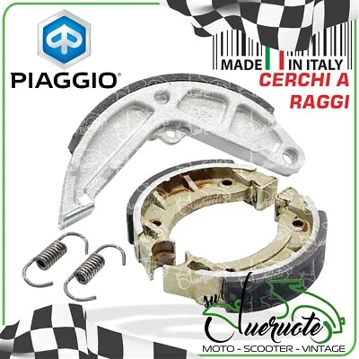 GANASCE FRENO ANTERIORE E POSTERIORE GANASCIA PER CIAO 50 BOXER BRAVO SI PIAGGIO