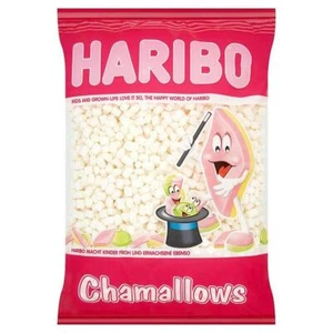 Haribo Mini Marshmallows Süßigkeiten All White Marsh Mallows Retro Kinder Süß 1kg Beutel - Bild 1 von 4