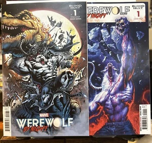 Hombre lobo de noche: caza de sangre #1 (Marvel Comics septiembre 2024) - Imagen 1 de 5