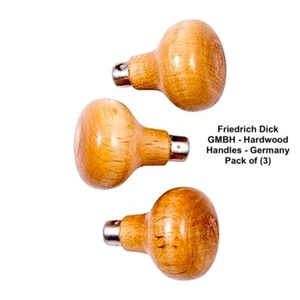 FRIEDRICH DICK® GMBH Hartholz Knopf Griffe für Werkzeuge / Meißel / Feilen - Germany - Bild 1 von 9
