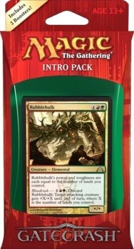MTG 60-Card Gruul Goliaths Gatecrash Intro Pack MTG Deck | inc. 2 Booster Packs - Image 1 of 1