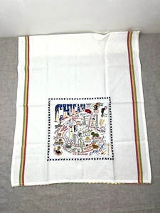 Catstudio Dish Tea Hand Towel Chicago Decorative 20" X 29" City Attractions NEW - Picture 1 of 5