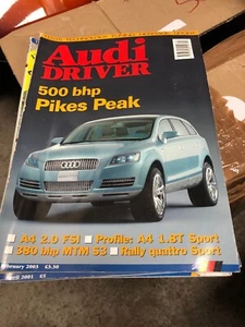 Audi Driver Magazine February 2003 - Bild 1 von 8
