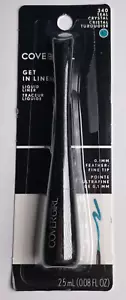 1X Covergirl Get In Line Active Liquid Liner 340 Teal Crystal Make-up .08 FL OZ - Picture 1 of 2