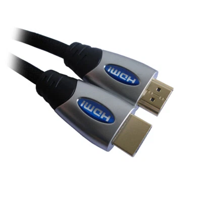 J02 HDMI Kabel 1.4V  Premium Audio Video Kabel 1,8m für TV DVD Beamer Laptop PC - Bild 1 von 4