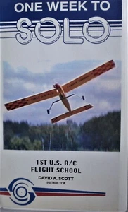 One Week to Solo R/C Flight School Training VHS 1993 - Picture 1 of 1