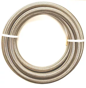 3Ft Fragola 8AN Stainless Steel Series 3000 Race Hose 703008 3' #8 -8 AN - Foto 1 di 1