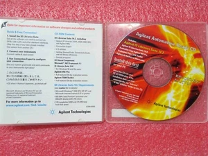 CD-ROM Agilent IO Libraries Suite 14.2 (VISA, VISA COM, SICL, Agilent 488) - Bild 1 von 1