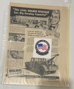 Original Vintage 1959 Ernest holmes 400 Wrecker ad - Picture 1 of 1