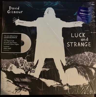 David Gilmour – Luck And Strange Alternate Cover White 12" Vinyl LP New Opened - Image 1 of 4