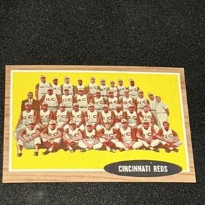 CINCINNATI REDS 1962 Topps Baseball #465 Free Comb Ship - Picture 1 of 2