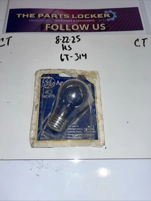 1 GE Clear 40W Watts Appliance Light Bulb for Very Hot or Very Cold Places - Image 1 of 4