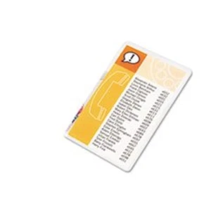 Laminating Pouches 5 Mil 5 1/2 X 3 1/2 Index Card Size 25/PACK Brand New - Picture 1 of 3