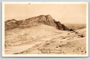Colorado~Pikes Peak Auto Highway Passes Bottomless Pit~c1915 RPPC - Picture 1 of 2