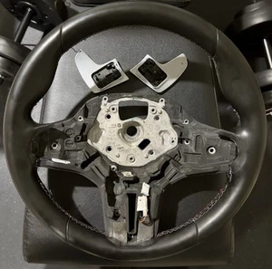 20-24 OEM BMW F97 F98 X3M Heated Steering Wheel w/ Shifters (SEE DESCRIPTION) - Picture 1 of 1