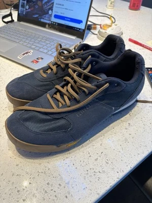 GIRO Men’s Rumble VR Navy Brown Cycling Mountain Bike Shoes Size 11 - Image 1 of 4