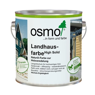 Osmo Holzschutzfarben für Außenbereich (Landhausfarbe & Holzschutz Öl-Lasur) - Bild 1 von 3