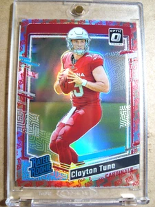 2023 Clayton Tune Donruss Optic Rated Rookie 100 Emoji Prizm SSP MINT 🔥🔥🔥 - Bild 1 von 3