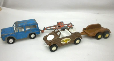 Vintage TootsieToy  Diecast Toy Vehicles Kubelwagen & Trailer - Bronco & Trailer - Image 1 of 4